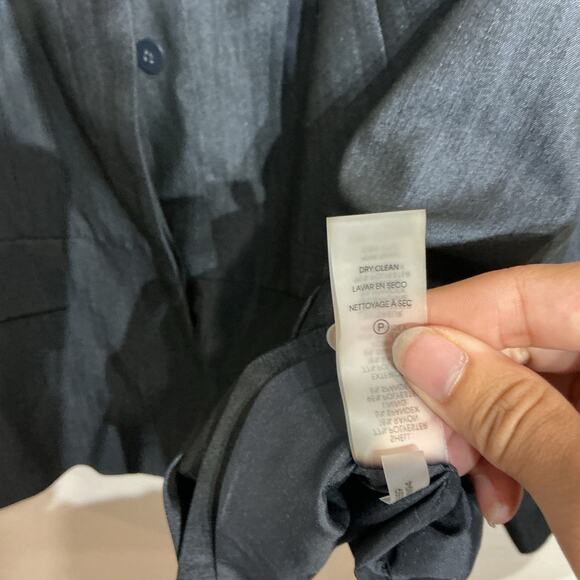 Calvin Klein Charcoal Gray Blazer Sz 22W - Picture 4 of 9